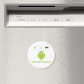 Will Code for Food (Android Software Developer) Magnet (In Situ (Geschirrspüler))