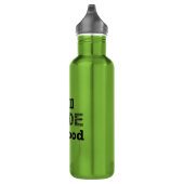 Will Code for Food Liberty Flasche Trinkflasche (Rechts)