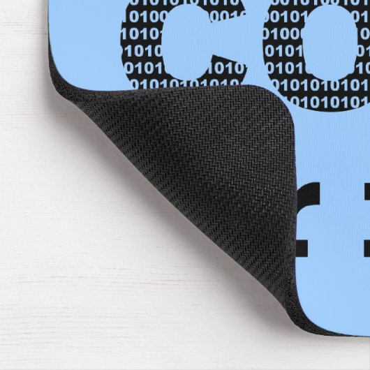 Will Code for Food Mousepad (Ecke)