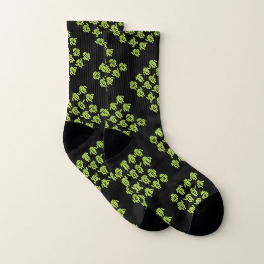 Will Code für Gear Bugdroid Software Developer Socken (Paar)