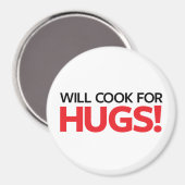 Will Cook für Hugs Magnet (Vorderseite/Rückseite)