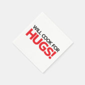 Will Cook für Hugs Serviette (Ecke)