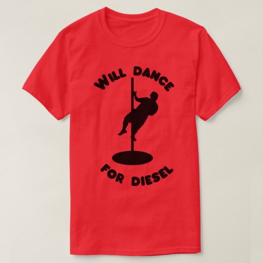 Will Dance für Diesel T-Shirt (Design vorne)