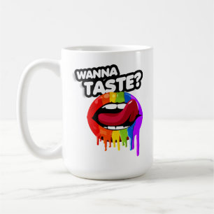 WILL DEN REGENBOGEN KOSTEN KAFFEETASSE