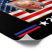 Will die D Donald Trump-Präsidentschaftswahl 2024 Poster (Ecke)