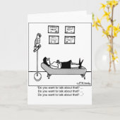 Will du, darüber zu reden? karte (Gelbe Blume)