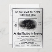 Will du, deinem besten Mädchen zu gefallen? Postkarte (Vorne/Hinten)