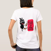 Will du, ein Spiel zu spielen? Bunny T - Shirt (Rückseite)