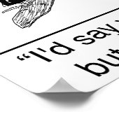 Will du eine zweite Meinung? Poster (Ecke)