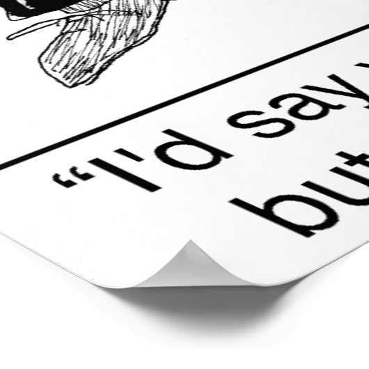 Will du eine zweite Meinung? Poster (Ecke)