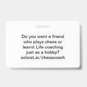 Will du einen Freund? Ausweis (Rückseite)