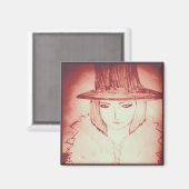 Will du, meine Leibwächter zu sein? Magnet (Vorderseite/Rückseite)