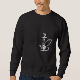 Will du mit mir zu rauchen Shisha Shisha Bar? Sweatshirt