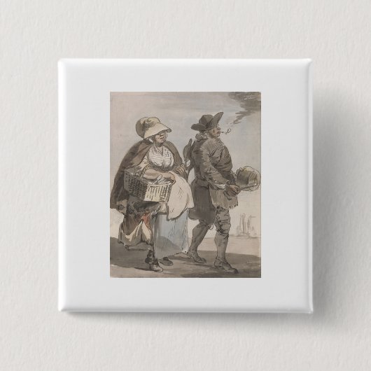Will du Spoons - Paul Sandby - c1759 Button (Vorderseite)