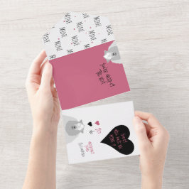 Will Ewe Be MINE? You're Sheeply The Best Pun Card All In One Einladung