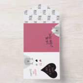 Will Ewe Be MINE? You're Sheeply The Best Pun Card All In One Einladung (Innen Boden)