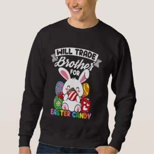 WILL HANDEL Bruder für Ostern KANDY Osterhase H Sweatshirt