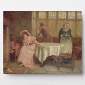 'Will He Come?' (oil on canvas) Fotoplatte (Vorderseite)