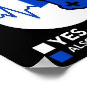 Will I Play Video Games Today Funny Gamer Gaming  Poster (Ecke)