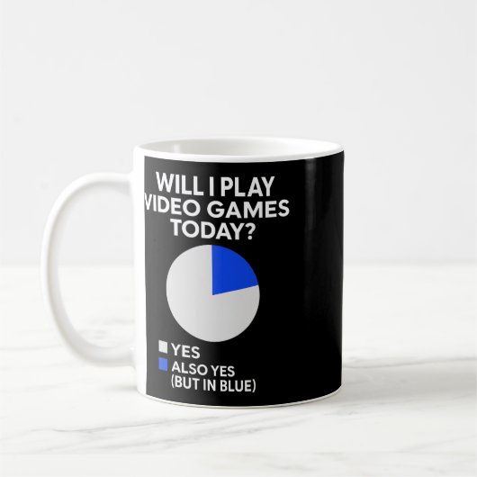 Will I Play Video Games Today - Pc Gaming Lover Co Kaffeetasse (Links)