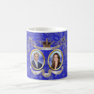 Will+Kate Hochzeit Memorabilia Tassen