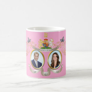 Will+Kate Hochzeit Memorabilia Tassen