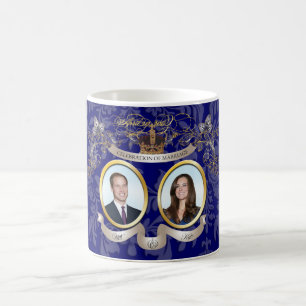 Will+Kate Hochzeit Memorbilia Tassen
