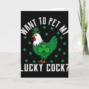 Will mein glückliches lustiges St. Patrick's Day-H Karte