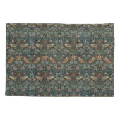 Will Morris Reversible Pimpernel Strawberry Diief Kissenbezug (Rückseite-Links)