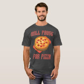 Will Pause For Food Gaming boy T-Shirt (Vorne ganz)
