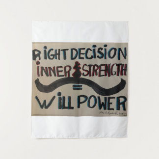"Will Power" Medium (50" x 60") Tapestry Wandteppich