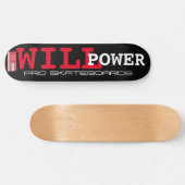 WILL POWER Pro Skateboard JMT USA Skateboard (Horizontal)
