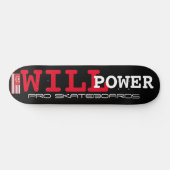 WILL POWER Pro Skateboard JMT USA Skateboard (Horizontal)
