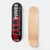 WILL POWER Pro Skateboard JMT USA Skateboard (Vorderseite)