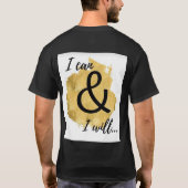 WILL POWER T - Shirt (Rückseite)