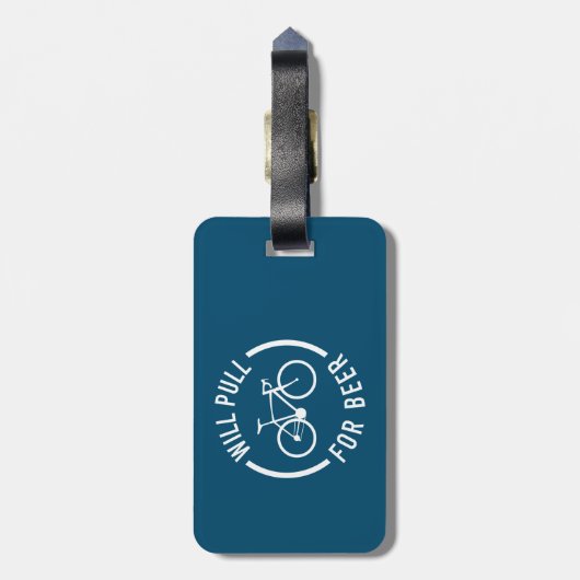 Will Pull für Bier-Rad Gepäckanhänger (Rückseite vertikal)