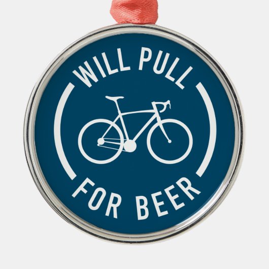 Will Pull für Bier-Rad Ornament Aus Metall (Vorne)