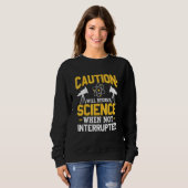 Will Resume Science When Not Interrupted DNA Repli Sweatshirt (Vorne ganz)