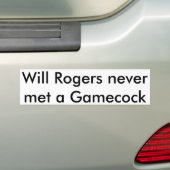 Will Rogers Autoaufkleber (Auf Auto)