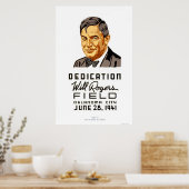 Will Rogers Field 1941 WPA Poster (Küche)