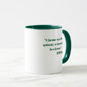 Will Rogers Gartenzitat Kaffeetasse (VorderseiteRechts)
