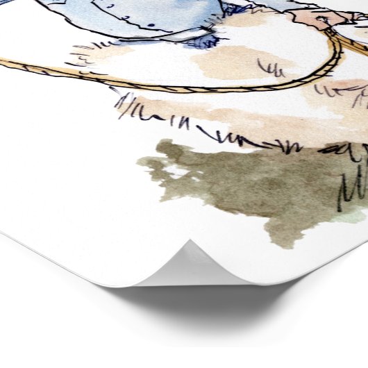 Will Rogers & Quote Poster (Ecke)