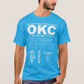 Will Rogers World Airport OKC T - Shirt (Vorderseite)