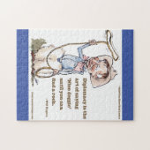 Will Rogers & Zitat Puzzle (Horizontal)