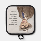Will Rogers zitiert Pot Holders Topflappen (Vorderseite)