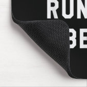 Will Run For Beer Funny Motivational Running Tee  Mousepad (Ecke)