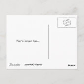 Will Schuster und Blackman schießen Postkarte (Rückseite)