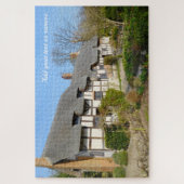 Will Shakespeare's Mütter, die die Hütte mit Stroh Puzzle (Vertikal)