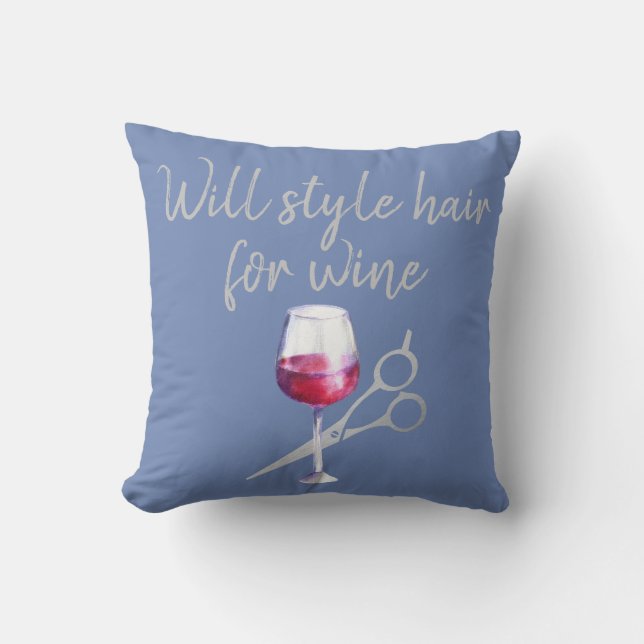 Will Style Hair für Wine Stylist Schere Kissen (Vorderseite)