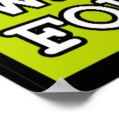 Will tötet das Kaffeeposter Poster (Ecke)